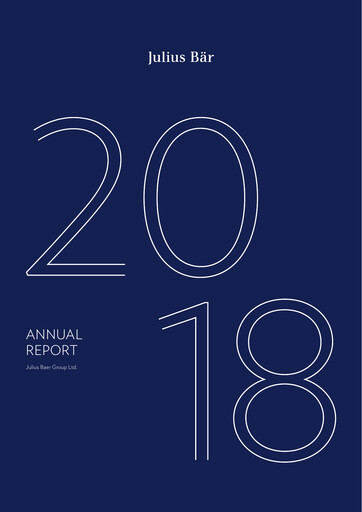Thumbnail Julius Bär Annual Report 2018