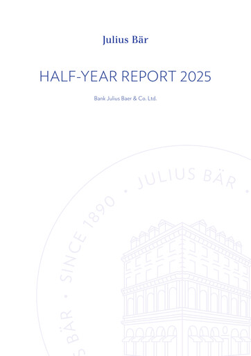 Thumbnail Julius Bär Half-year Report 2025
