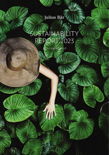 Vorschaubild Julius Bär Nachhaltigkeitsbericht 2023