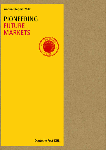 Thumbnail DHL Group (Deutsche Post) Annual Report 2012
