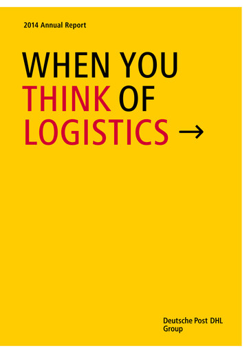 Thumbnail DHL Group (Deutsche Post) Annual Report 2014