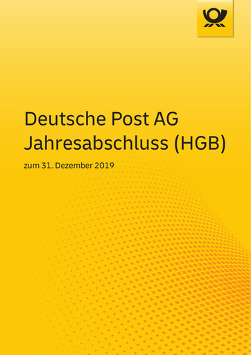 Thumbnail DHL Group (Deutsche Post) Financial Statement 2019