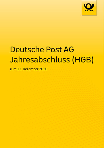 Thumbnail DHL Group (Deutsche Post) Financial Statement 2020