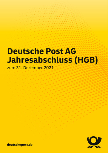 Thumbnail DHL Group (Deutsche Post) Financial Statement 2021