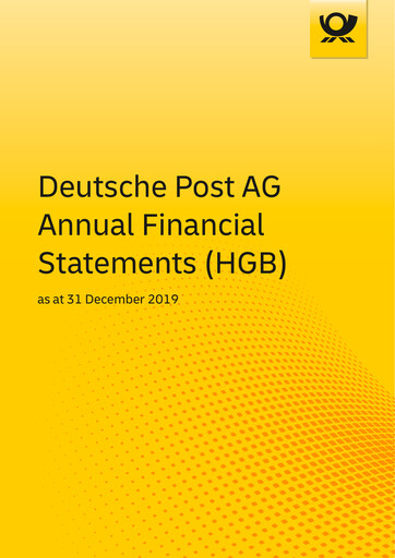 Thumbnail DHL Group (Deutsche Post) Financial Statement 2019