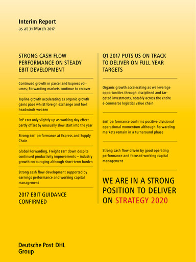 Thumbnail DHL Group (Deutsche Post) Quarterly Report 2017-q1