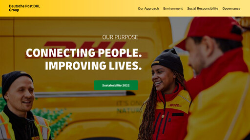 Thumbnail DHL Group (Deutsche Post) Sustainability Report 2022