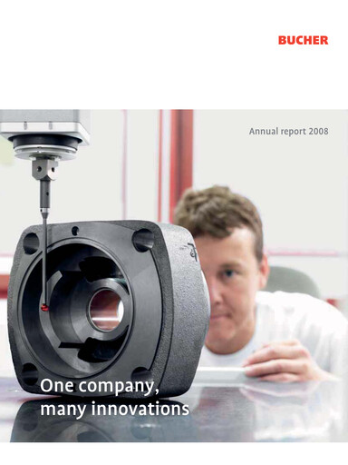 Miniature Bucher Industries Rapport annuel 2008