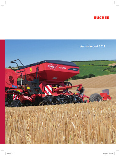 Miniature Bucher Industries Rapport annuel 2011