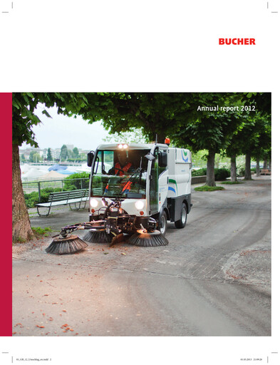 Miniature Bucher Industries Rapport annuel 2012