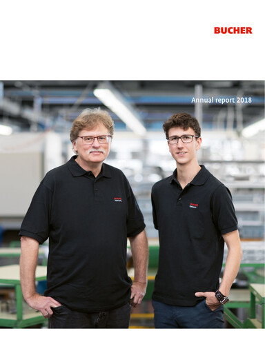 Miniature Bucher Industries Rapport annuel 2018