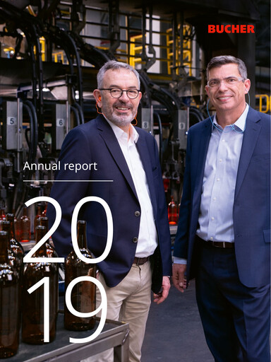 Miniature Bucher Industries Rapport annuel 2019
