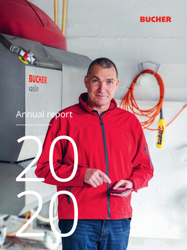 Miniature Bucher Industries Rapport annuel 2020