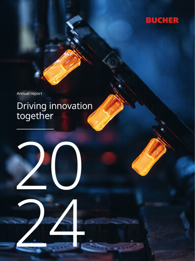 Miniature Bucher Industries Rapport annuel 2024