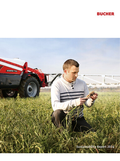 Vorschaubild Bucher Industries Nachhaltigkeitsbericht 2016
