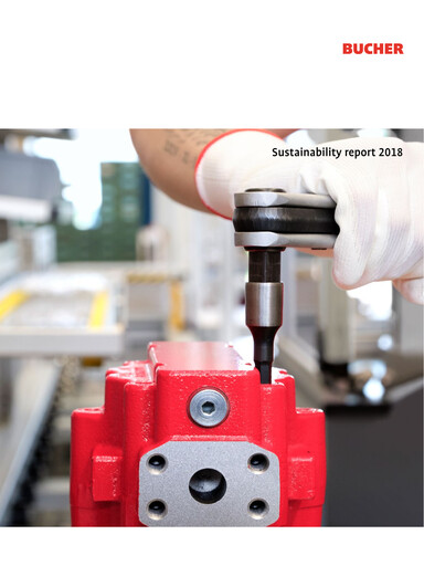 Vorschaubild Bucher Industries Nachhaltigkeitsbericht 2018