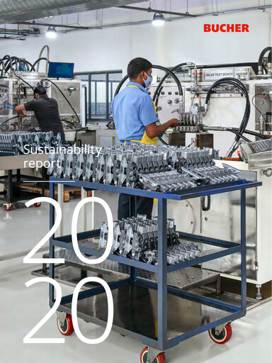 Vorschaubild Bucher Industries Nachhaltigkeitsbericht 2020