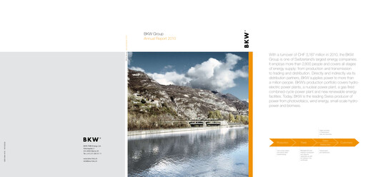 Miniature BKW AG  Rapport annuel 2010