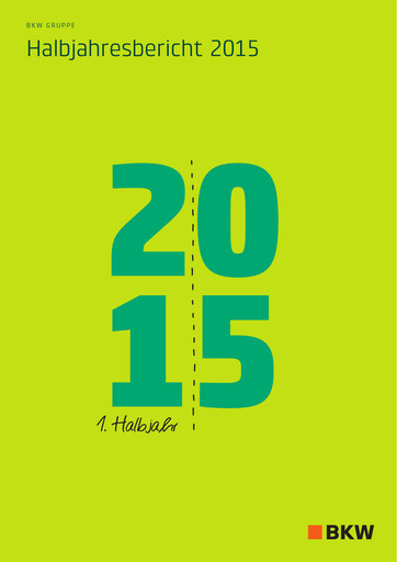 Thumbnail BKW AG  Half-year Report 2015-h1