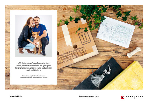 Miniature Berner Kantonalbank Rapport semestriel 2019-h1
