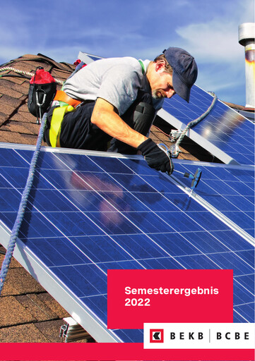 Miniature Berner Kantonalbank Rapport semestriel 2022-h1