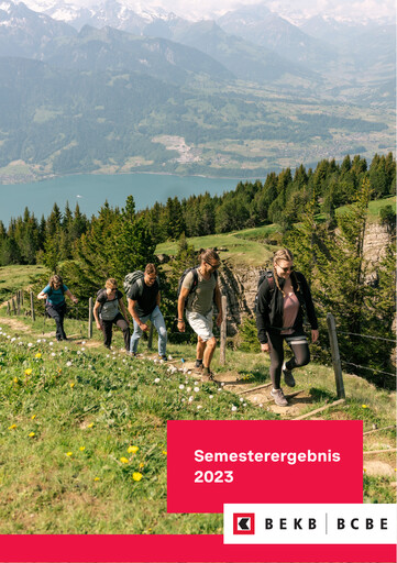 Miniature Berner Kantonalbank Rapport semestriel 2023-h1