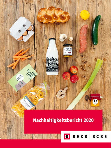 Miniature Berner Kantonalbank Rapport de durabilité 2020