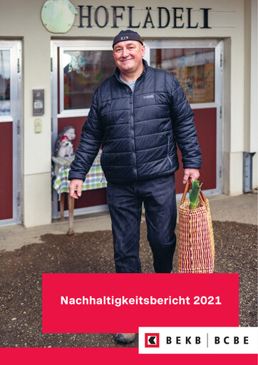 Miniature Berner Kantonalbank Rapport de durabilité 2021