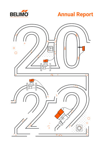 Miniature BELIMO Holding Rapport annuel 2022