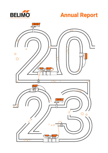 Miniature BELIMO Holding Rapport annuel 2023