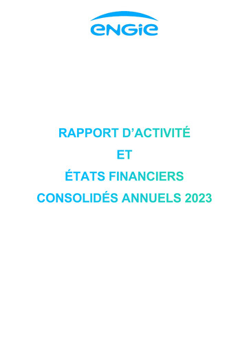 Thumbnail ENGIE Annual Report 2023