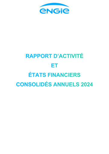 Thumbnail ENGIE Annual Report 2024