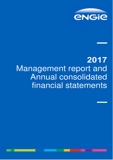 Thumbnail ENGIE Financial Statement 2017