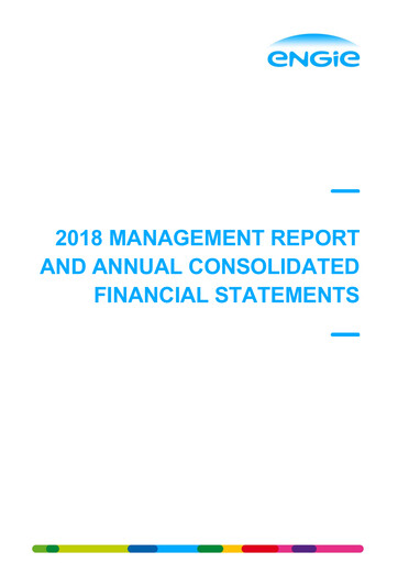 Thumbnail ENGIE Financial Statement 2018