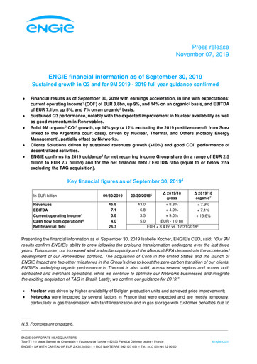 Thumbnail ENGIE Financial Statement 2019-9m