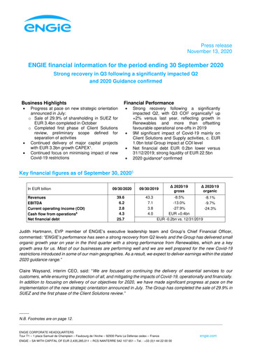 Thumbnail ENGIE Financial Statement 2020-9m