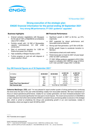 Thumbnail ENGIE Financial Statement 2021-9m