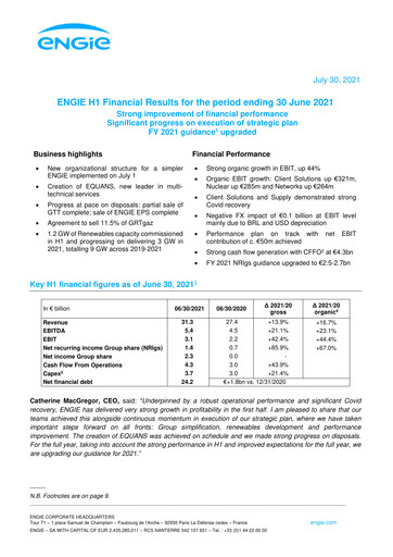 Thumbnail ENGIE Financial Statement 2021-h1