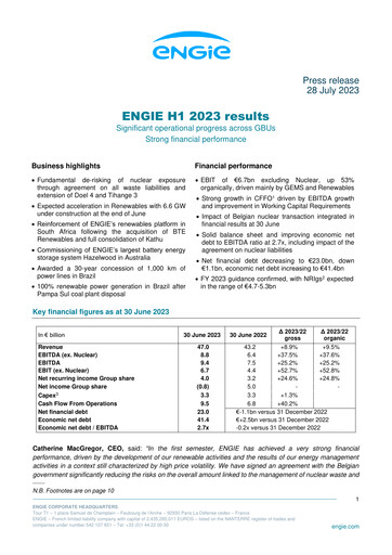 Thumbnail ENGIE Financial Statement 2023-h1