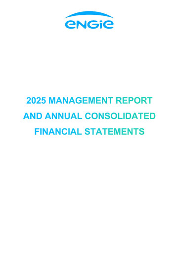Thumbnail ENGIE Financial Statement 2025