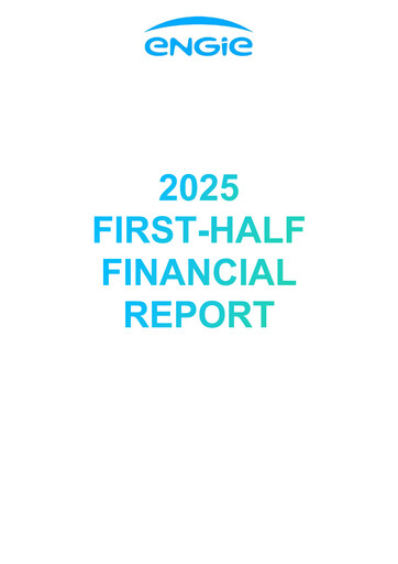 Miniature ENGIE Rapport semestriel 2025-h1