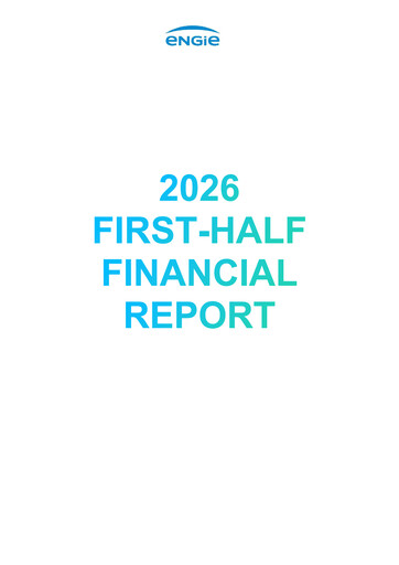 Miniature ENGIE Rapport semestriel 2026-h1
