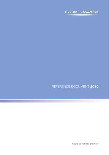 Thumbnail ENGIE Universal Registration Document 2010