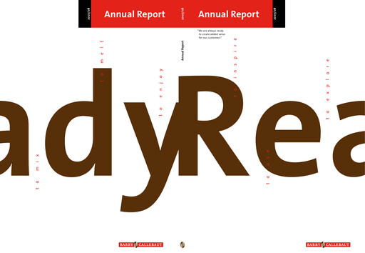 Miniature Barry Callebaut
 Rapport annuel 2007-2008