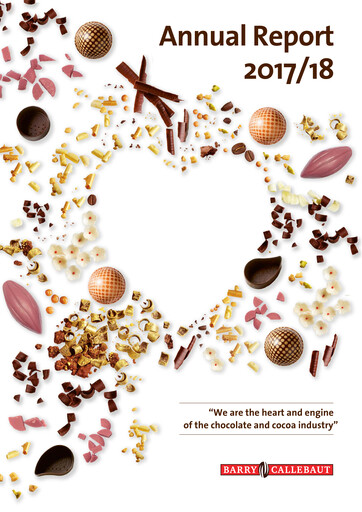 Miniature Barry Callebaut
 Rapport annuel 2017-2018