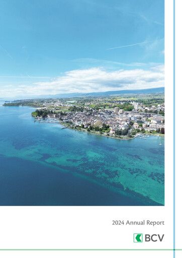 Miniature Banque Cantonale Vaudoise Rapport annuel 2024