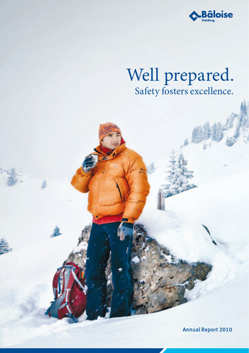 Miniature Bâloise Rapport annuel 2010