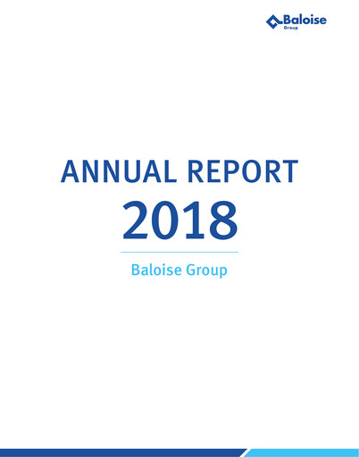 Miniature Bâloise Rapport annuel 2018