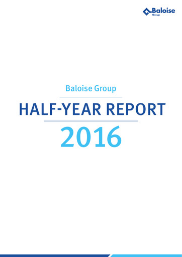 Miniature Bâloise Rapport semestriel 2016-h1