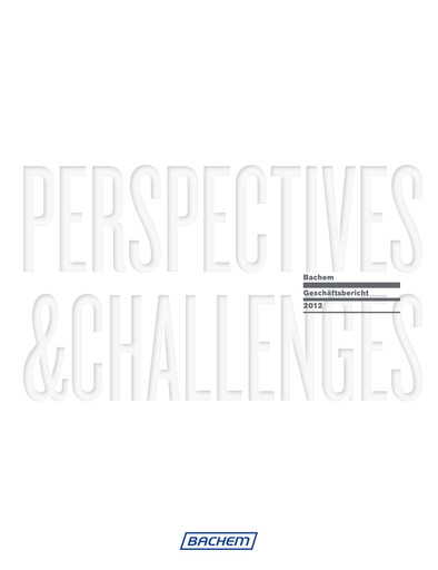 Thumbnail Bachem Annual Report 2012